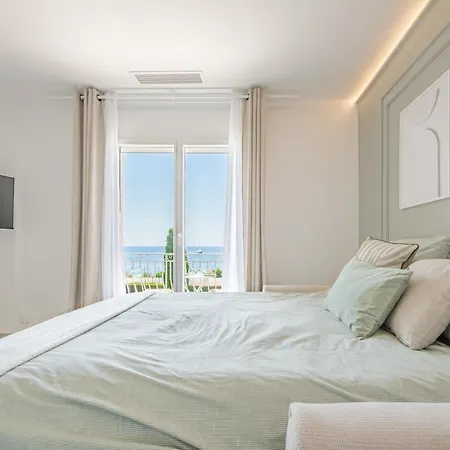 Appartement Bleu Paradis - Cosy - Vue & Terrasse Romantique - Parking Prive