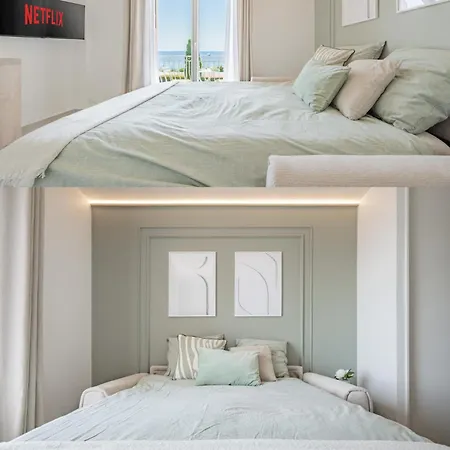 Appartement Bleu Paradis - Cosy - Vue & Terrasse Romantique - Parking Prive Les Issambres