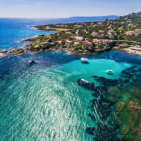 Bleu Paradis - Cosy - Vue & Terrasse Romantique - Parking Prive Appartement Les Issambres